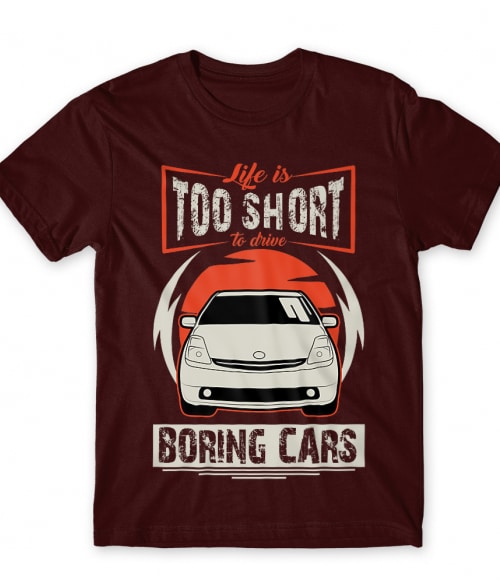 Life is too short to drive boring cars - Toyota Prius I. Toyota Férfi Póló - Toyota