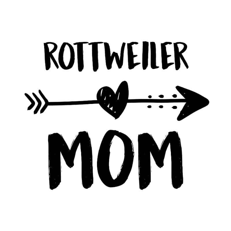 Rottweiler mom