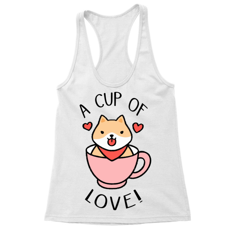 A cup of love - shiba
