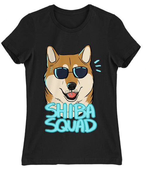 Shiba squad Shiba Inu Női Póló - Shiba Inu