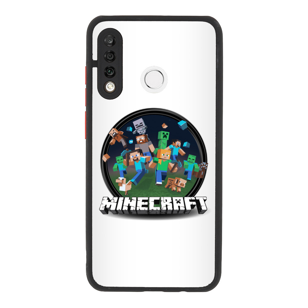 Kerek Minecraft logó 2 Huawei Telefontok