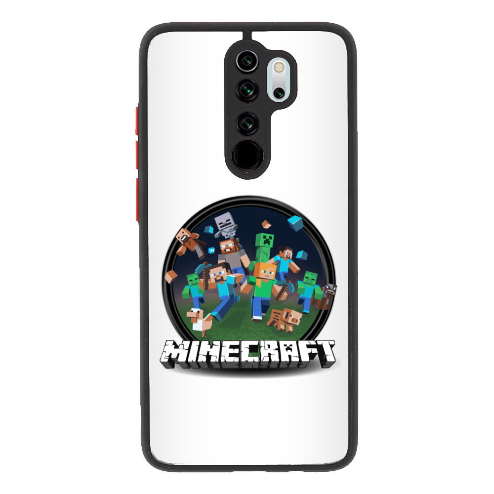 Kerek Minecraft logó 2 Xiaomi Telefontok