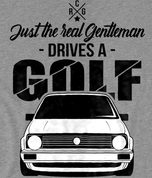 Just the real Gentleman - Just the real Gentleman - Volkswagen Golf II. Autós Pólók, Pulóverek, Bögrék - Volkswagen