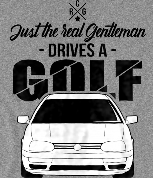 Just the real Gentleman - Just the real Gentleman - Volkswagen Golf III. Autós Pólók, Pulóverek, Bögrék - Volkswagen