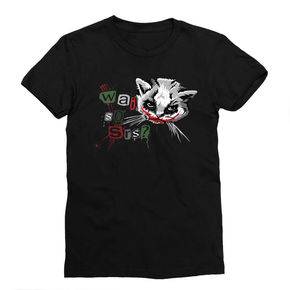 Joker Grumpy Cat Férfi Testhezálló Póló