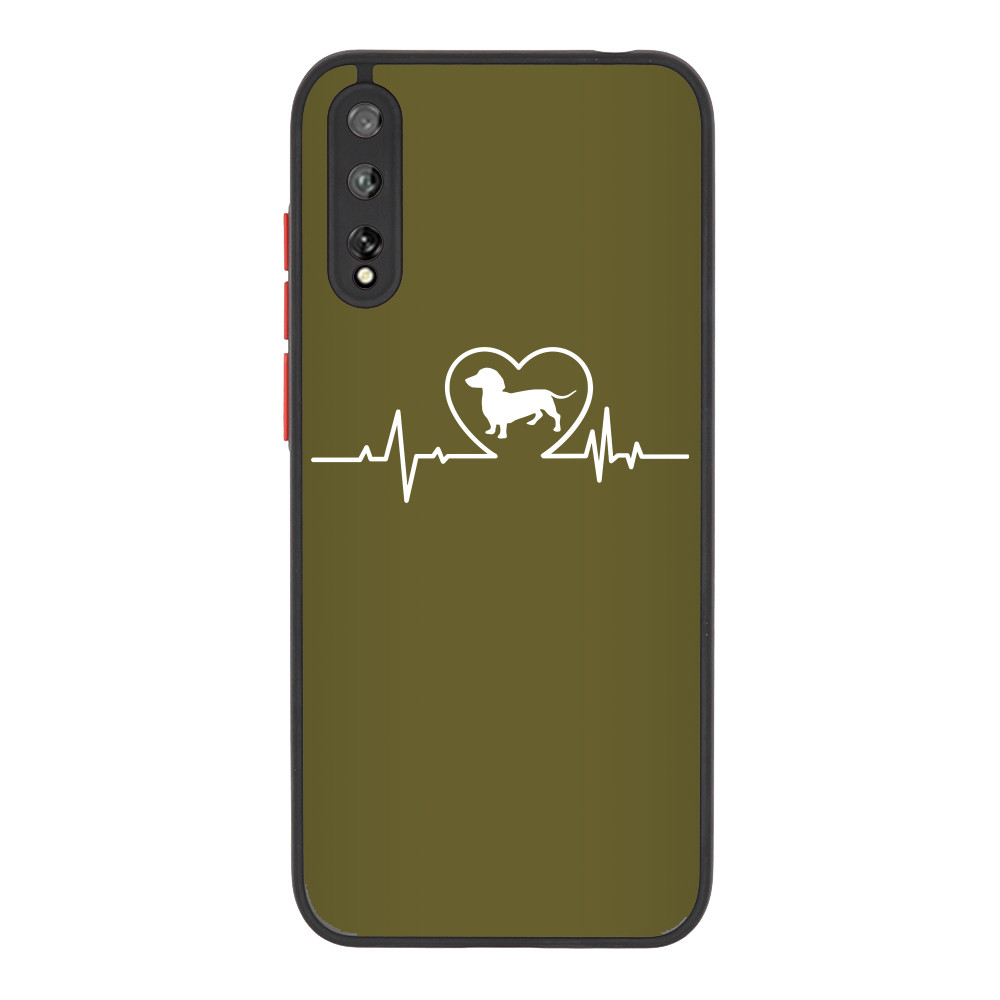Dachshund heart Huawei Telefontok