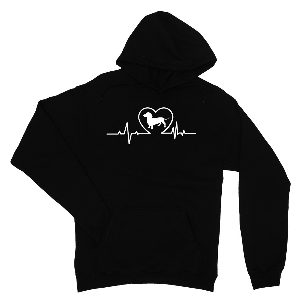 Dachshund heart Női Pulóver