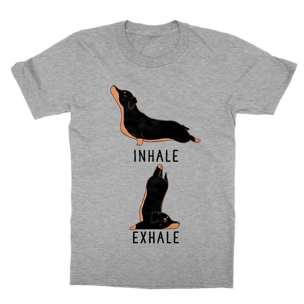 Dachshund yoga Gyerek Póló