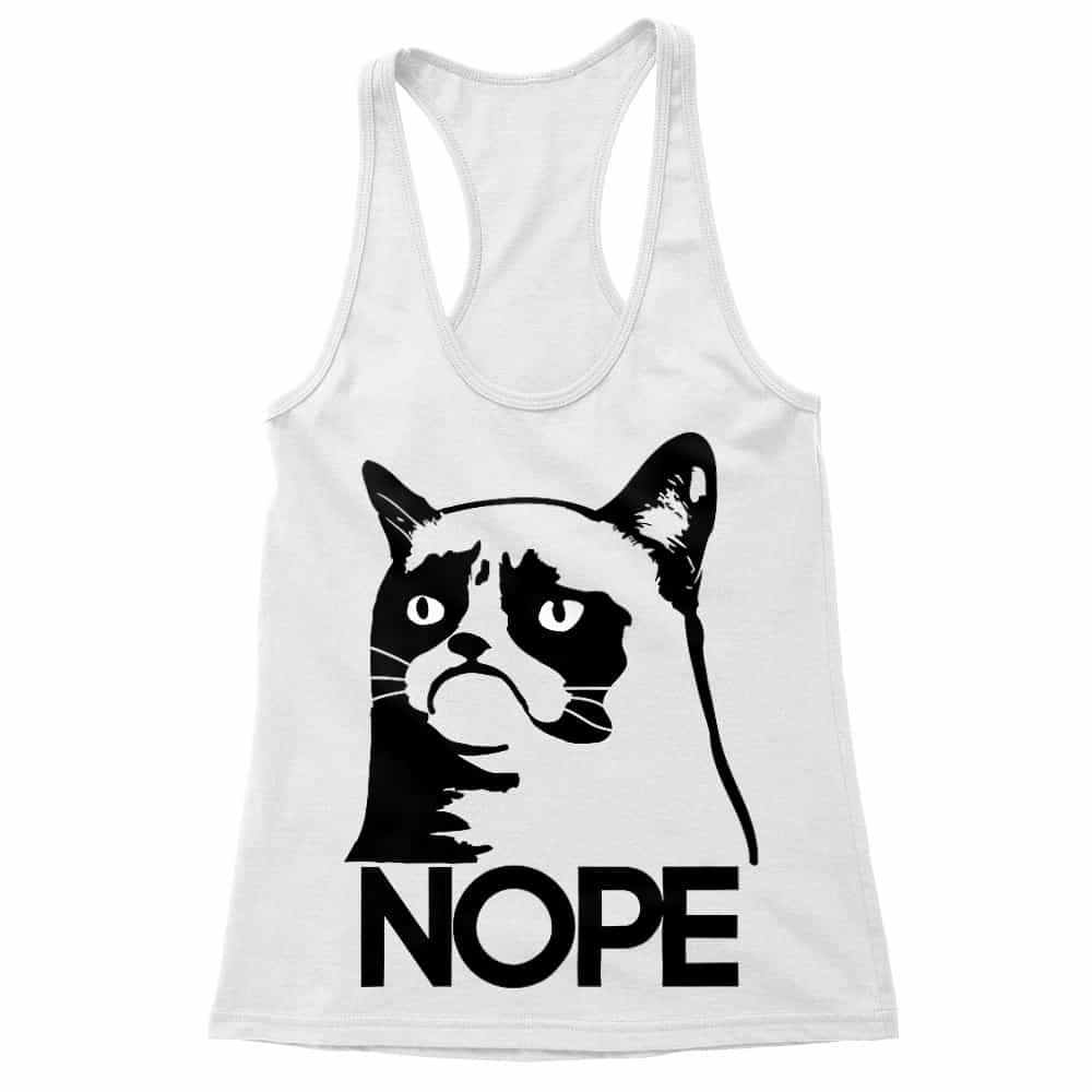 Grumpy Cat Nope Női Trikó