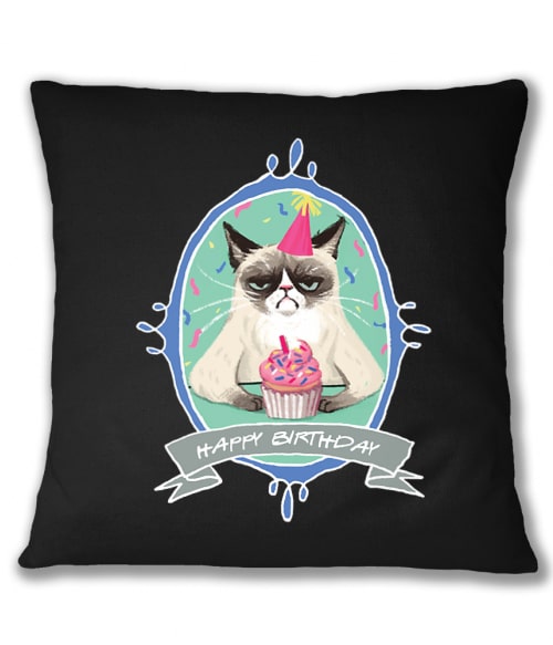 Grumpy Cat Birthday Póló - Ha Meme rajongó ezeket a pólókat tuti imádni fogod!