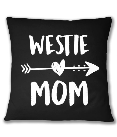 Westie mom Westie Párnahuzat - Westie