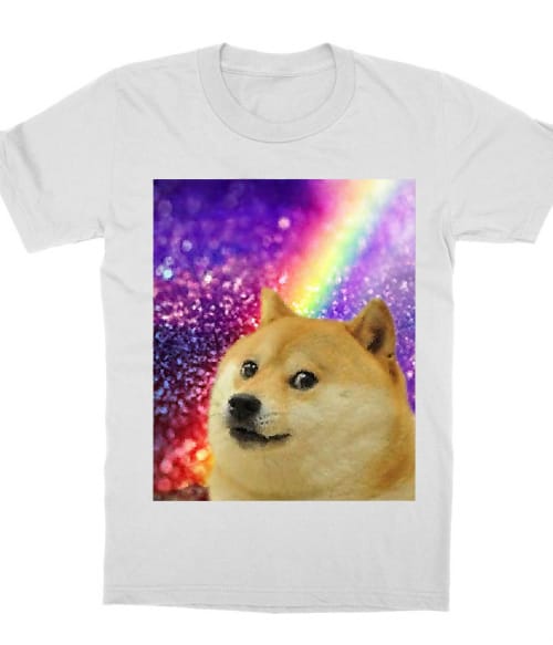 Doge Rainbow Póló - Ha Meme rajongó ezeket a pólókat tuti imádni fogod!