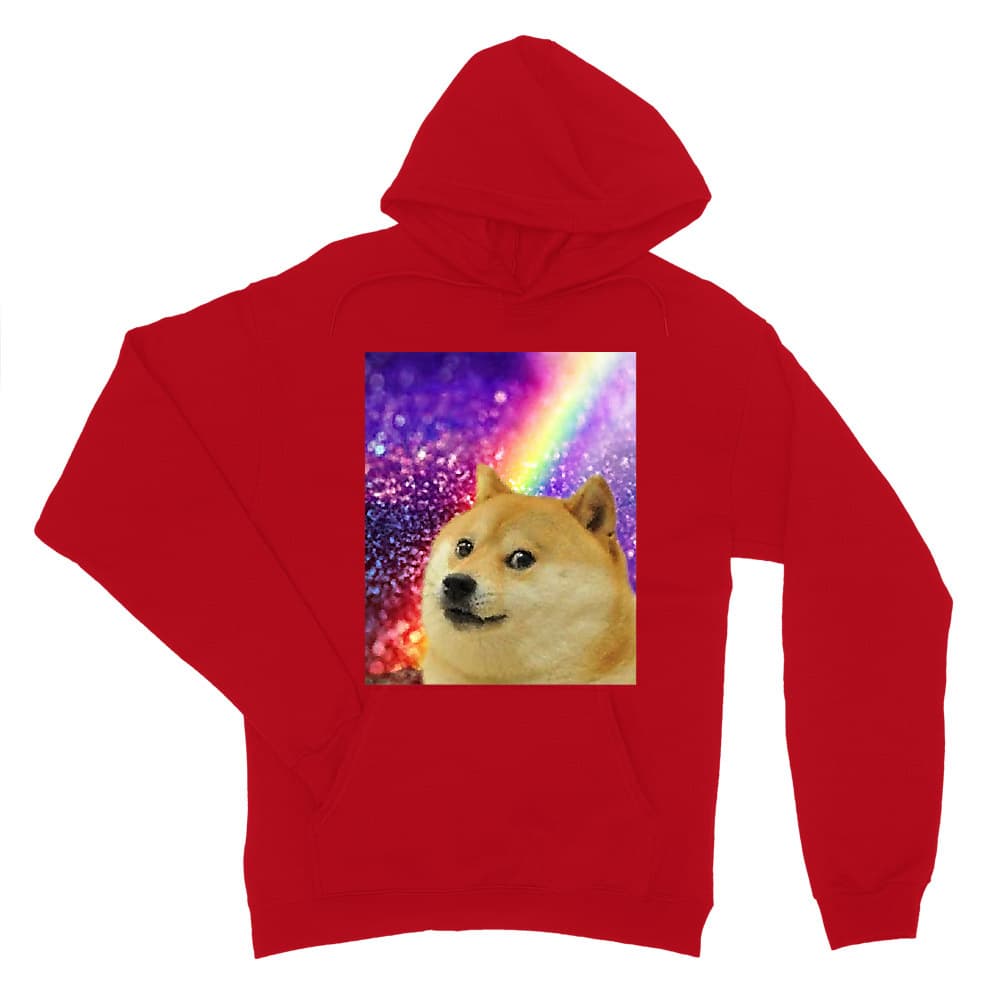 Doge Rainbow Női Pulóver