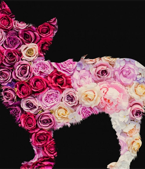 Yorkie rose Yorkie Yorkie Yorkie Pólók, Pulóverek, Bögrék - Yorkie