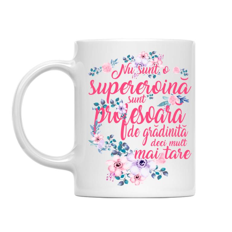 Nu sunt supereroină, sunt profesoară de grădiniță