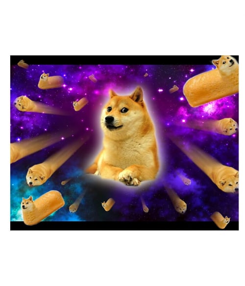 Doge Universe Mém Pólók, Pulóverek, Bögrék - Poénos