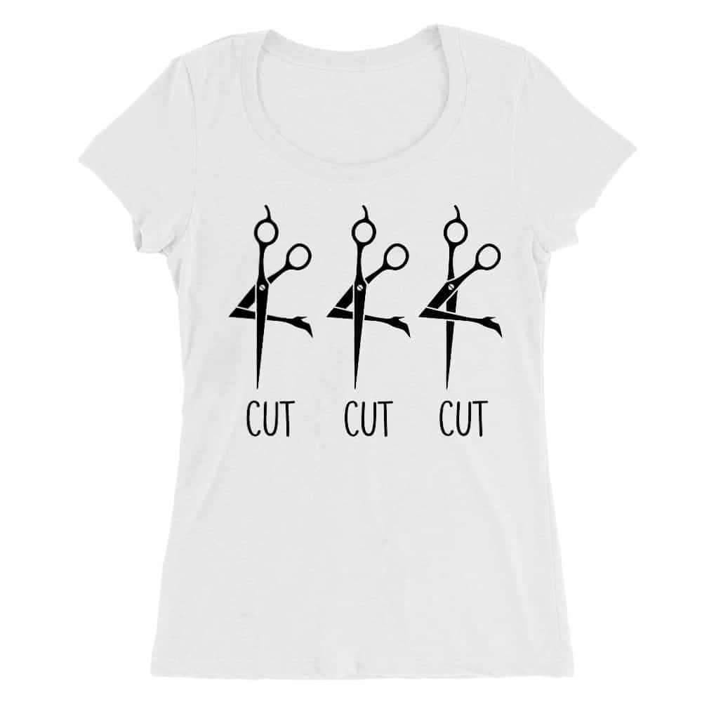 Cut cut cut Női O-nyakú Póló