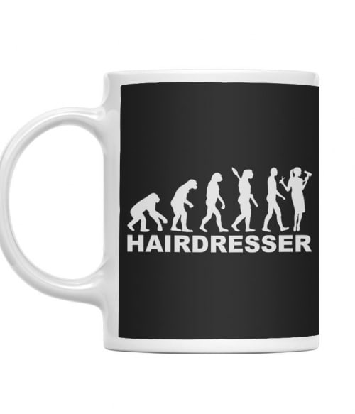 Hairdresser evolution Fodrász Bögre - Szépségápolás