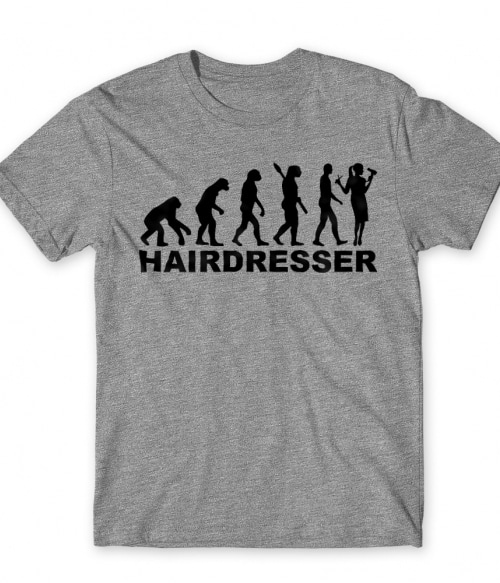 Hairdresser evolution Fodrász Póló - Szépségápolás