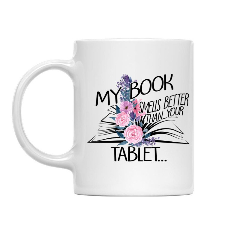 My book smells better