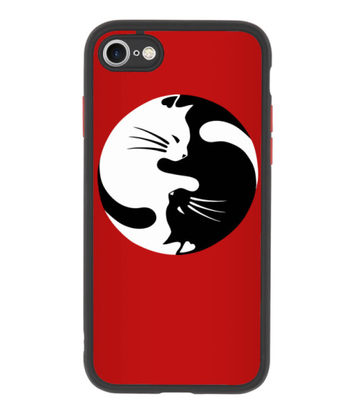 Yin Yang cica Állatos Telefontok - Cicás