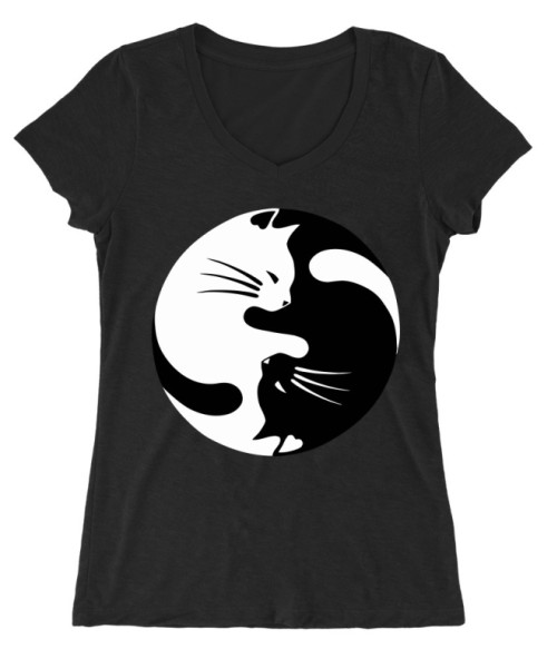 Yin Yang cica Póló - Ha Cat rajongó ezeket a pólókat tuti imádni fogod!