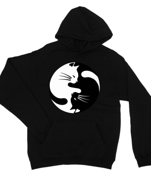 Yin Yang cica Pulóver - Cicás