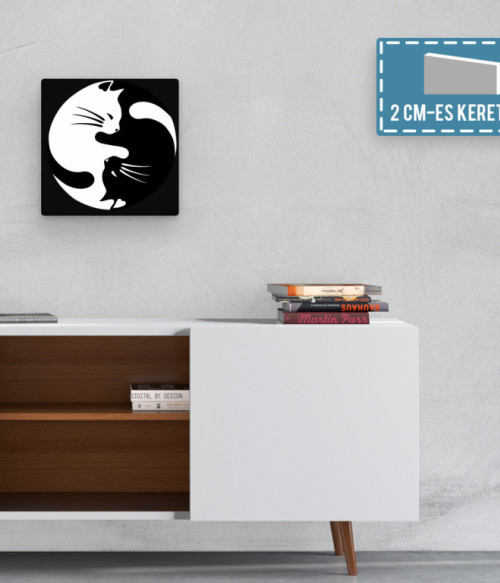 Yin Yang cica Póló - Ha Cat rajongó ezeket a pólókat tuti imádni fogod!