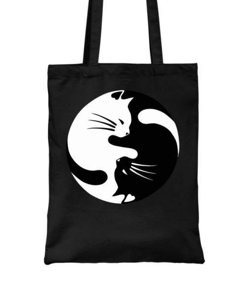 Yin Yang cica Állatos Táska - Cicás
