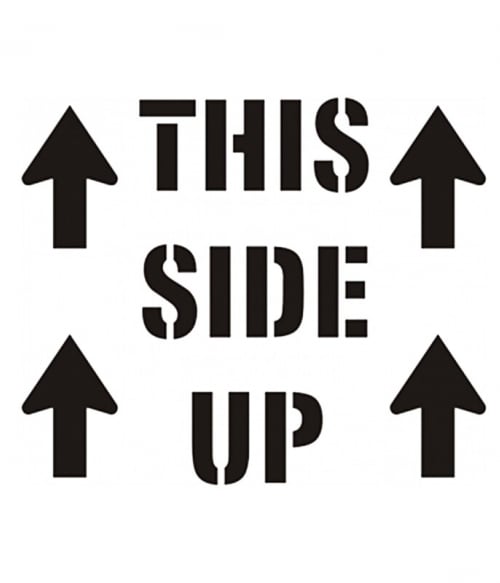 This Side Up – Arrow Egyéb Pólók, Pulóverek, Bögrék - Poénos