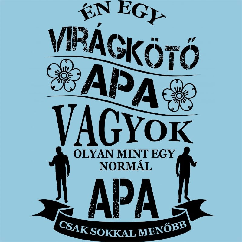 Virágkötő apa