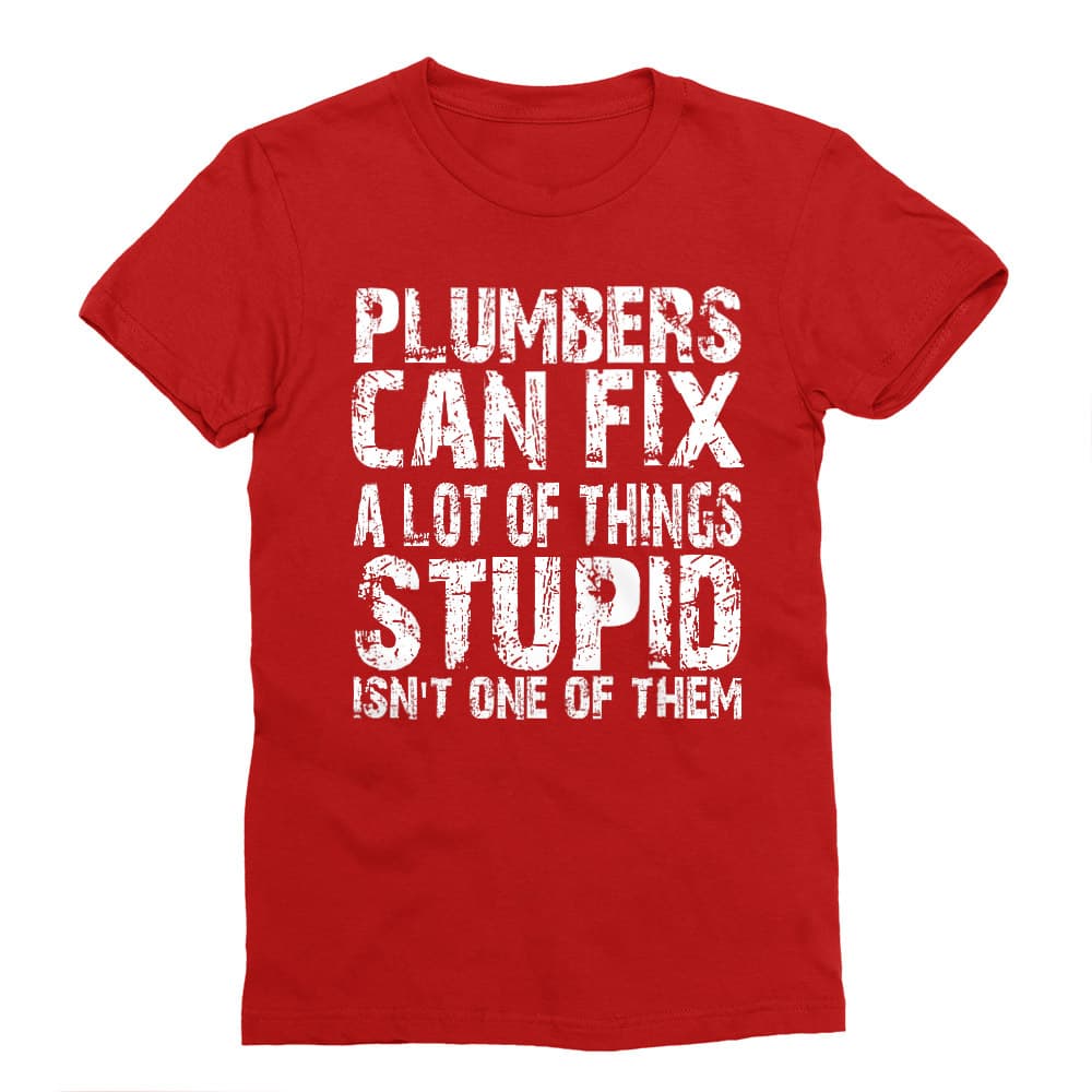 Plumbers can fix it Férfi Testhezálló Póló