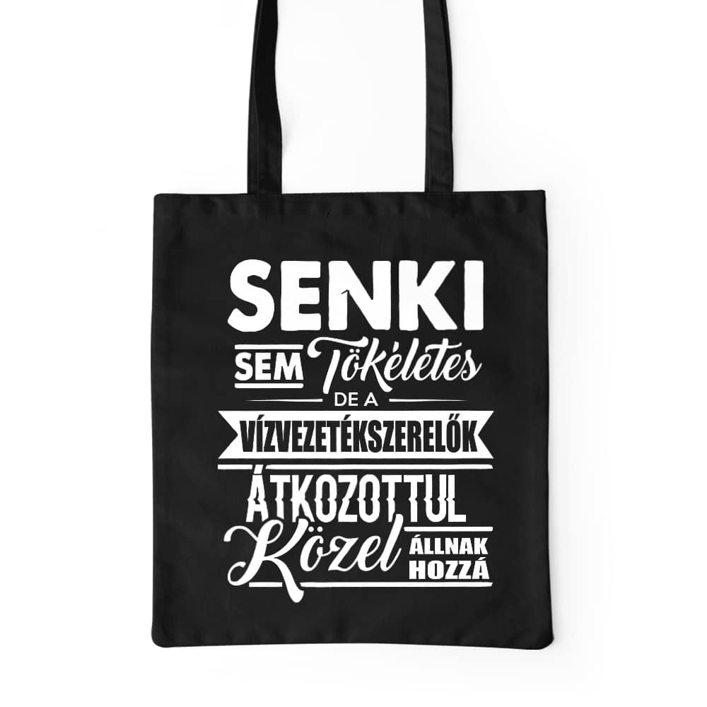 Tökéletes vízvezetékszerelő Prémium Vászontáska