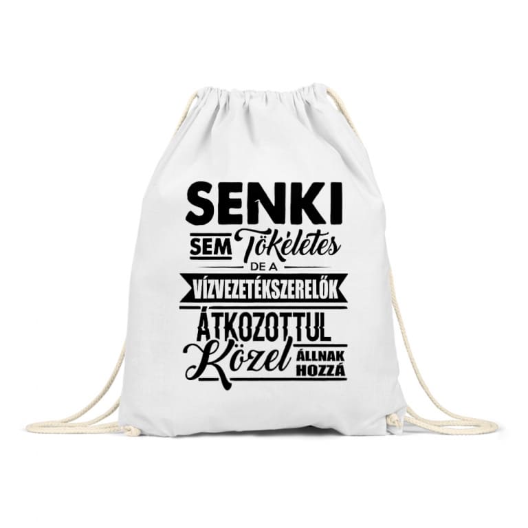 Tökéletes vízvezetékszerelő - Tornazsák