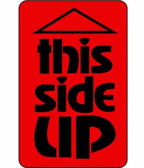 This Side Up – red Egyéb Pólók, Pulóverek, Bögrék - Poénos