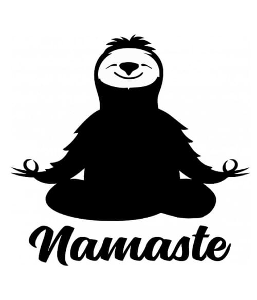 Namaste sloth Hippi Pólók, Pulóverek, Bögrék - Stílus