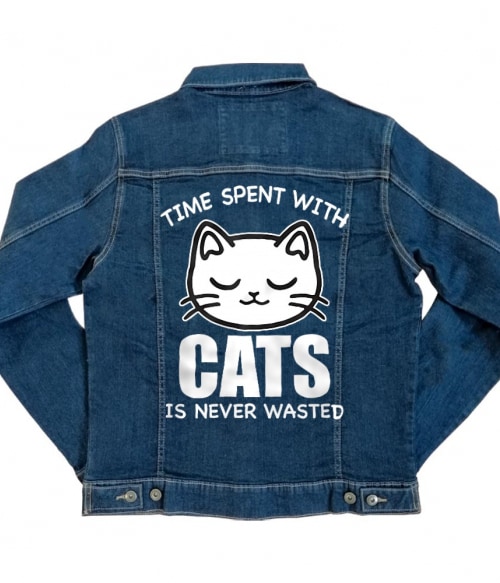 A macskákkal töltött idő sosem elvesztegetett Póló - Ha Cat rajongó ezeket a pólókat tuti imádni fogod!
