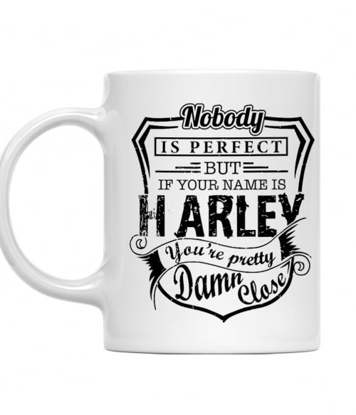 Nobody is perfect - Harley Harley Davidson Motor Bögre - Motoros
