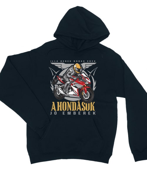 Illa berek nádak erek - Honda Honda Motor Pulóver - Motoros