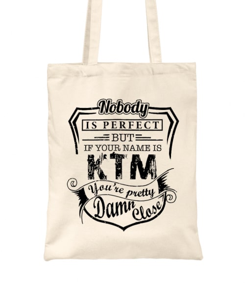 Nobody is perfect - KTM KTM Motor Táska - Motoros