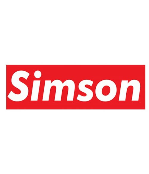 Simson Stripe Motoros Motoros Motoros Pólók, Pulóverek, Bögrék - Simson Motor