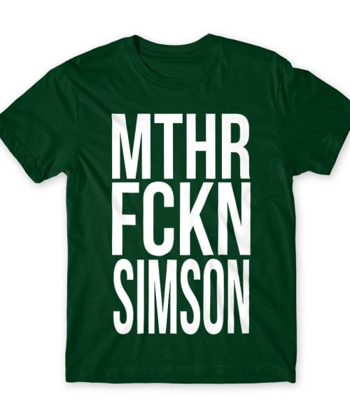 MTHR FCKN - Simson Simson Motor Póló - Simson Motor