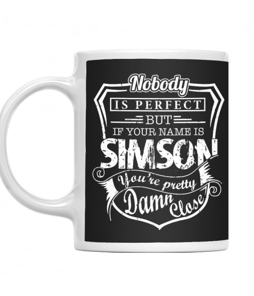 Nobody is perfect - Simson Simson Motor Bögre - Simson Motor