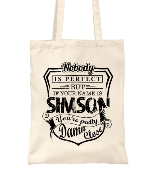 Nobody is perfect - Simson Simson Motor Táska - Simson Motor