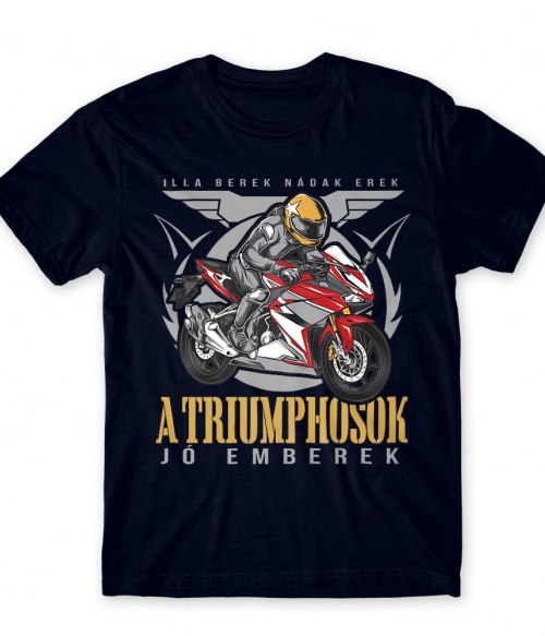 Illa berek nádak erek - Triumph Triumph Motor Póló - Triumph Motor