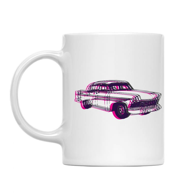 Oldschool Popart Car