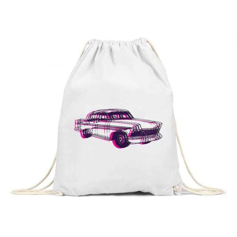 Oldschool Popart Car