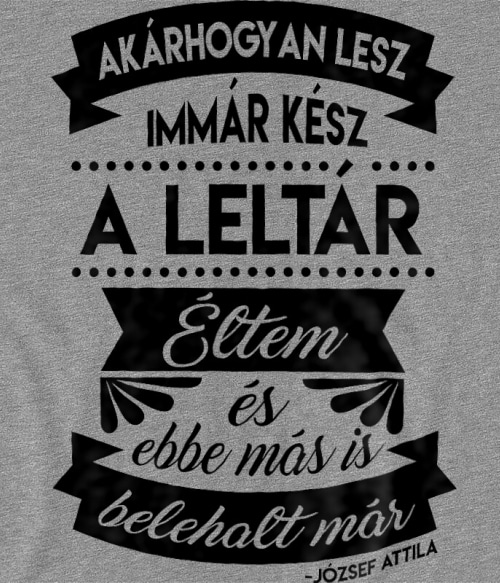 Kész a leltár Irodalom Irodalom Irodalom Pólók, Pulóverek, Bögrék - Magyar Irodalom