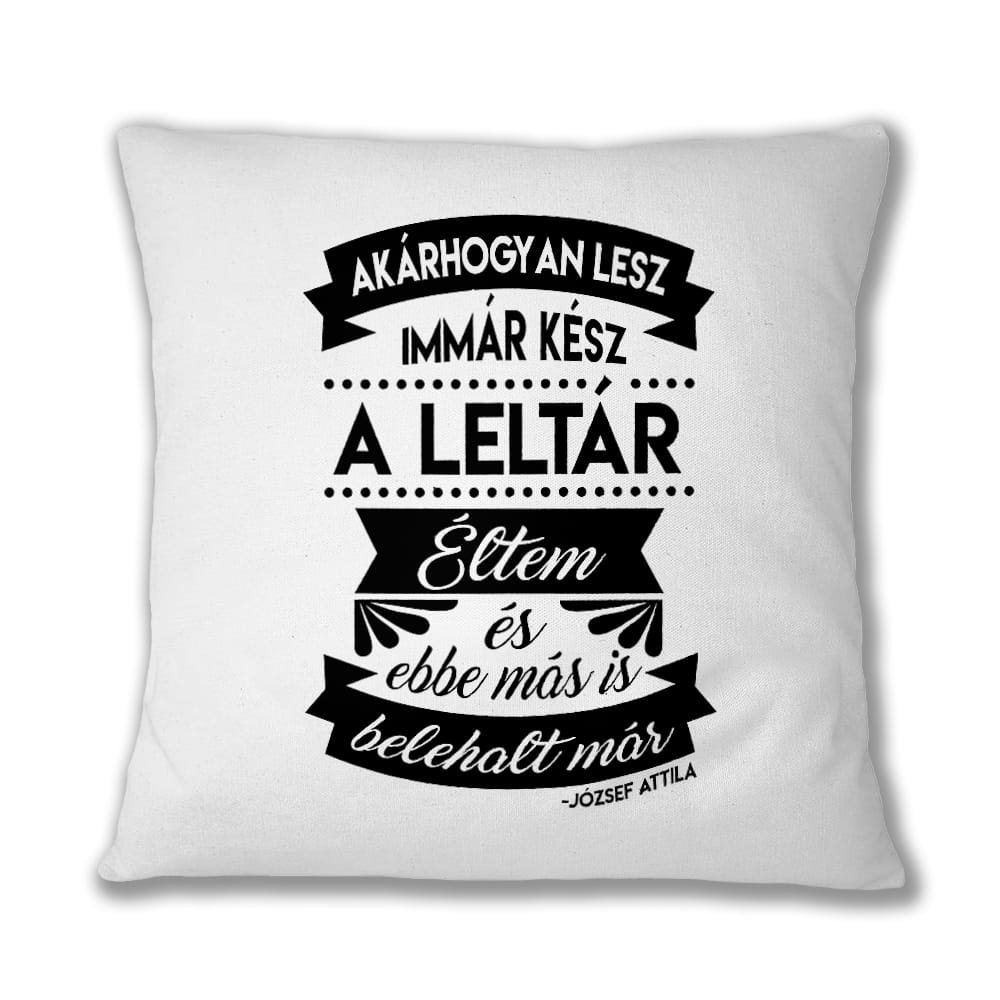 Kész a leltár Párnahuzat