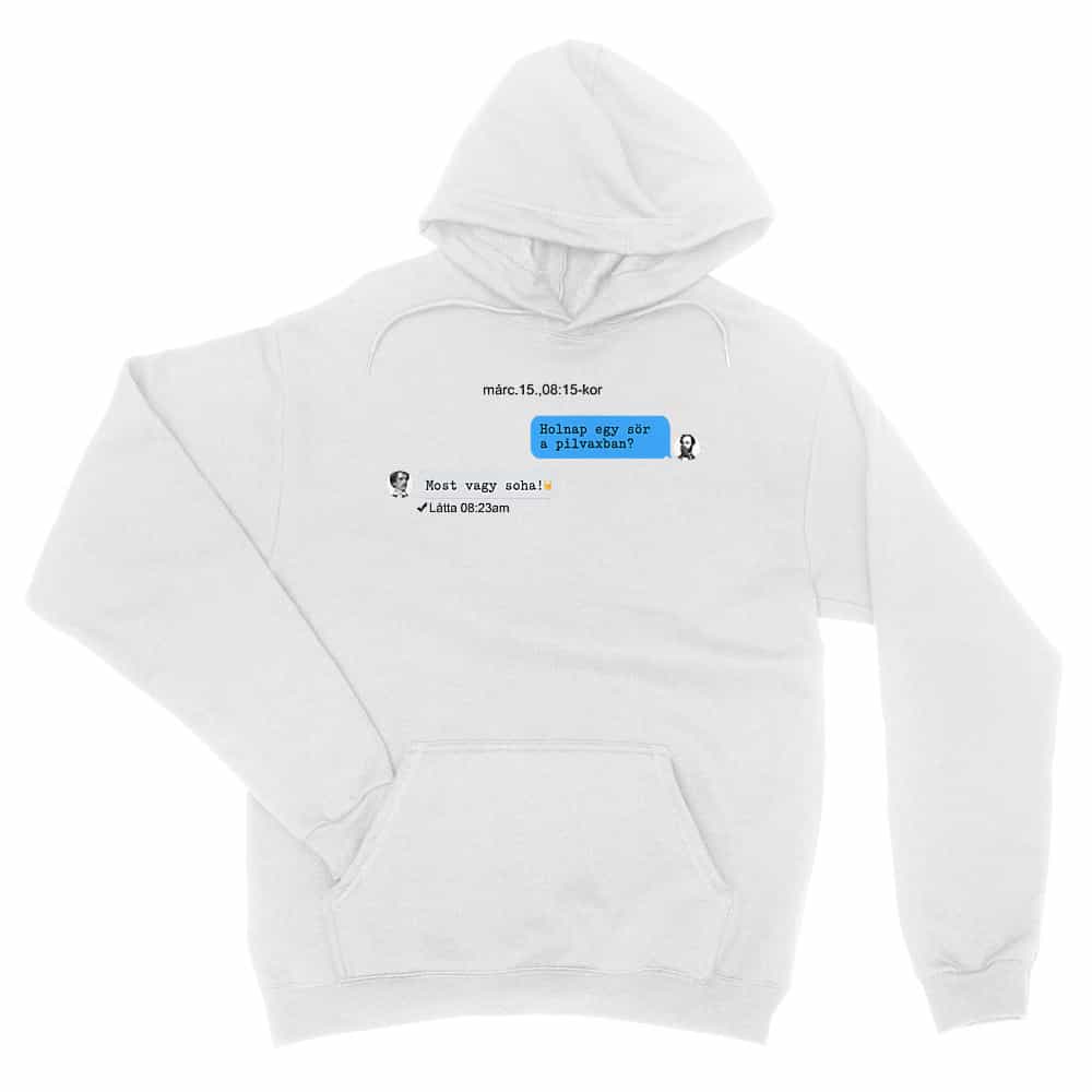 Most vagy soha! Unisex Pulóver